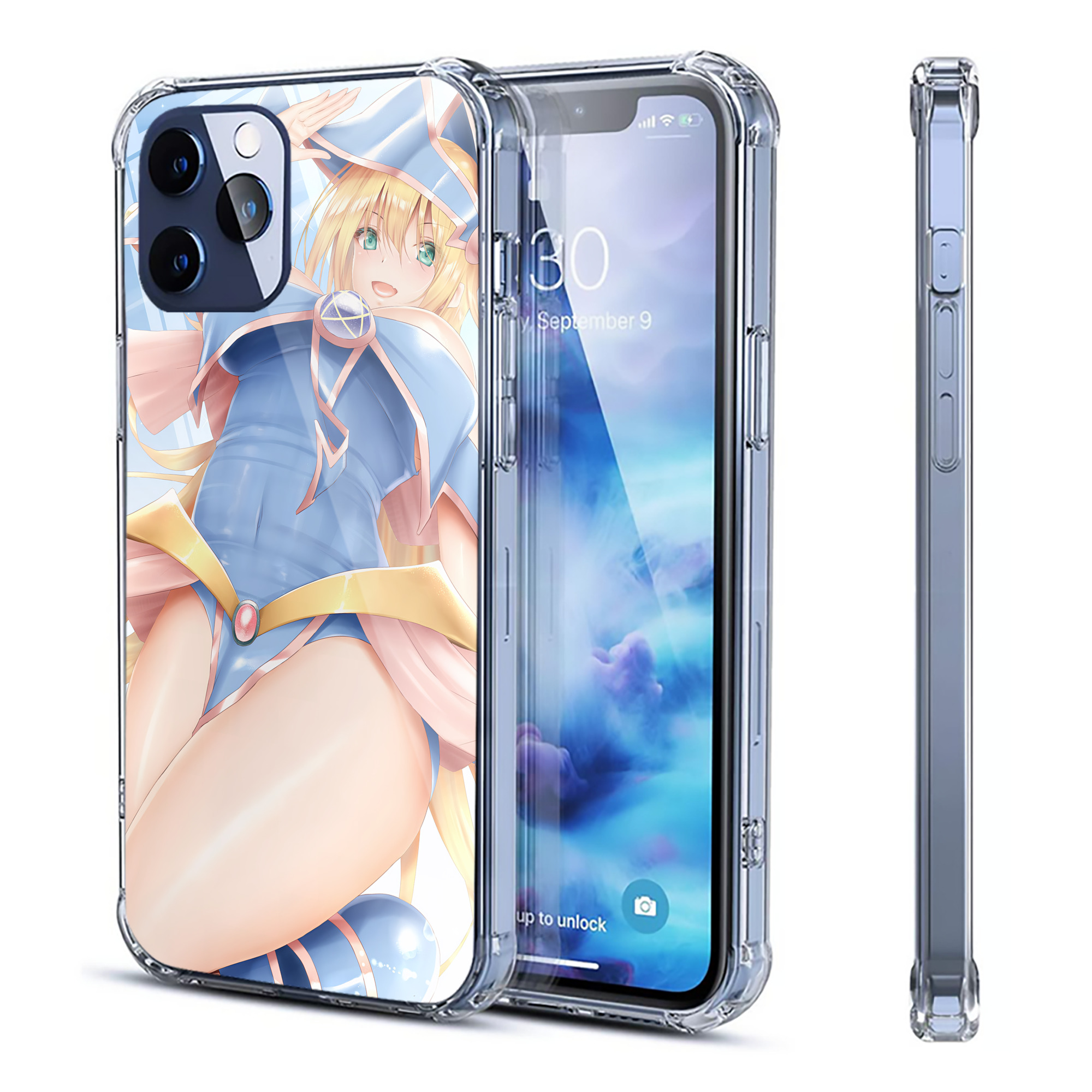 （画像用） 遊☆戯☆王 Yu-Gi-Oh! 【iPhone 12シリーズ対応】透明スマホケース（クリアソフトケース）